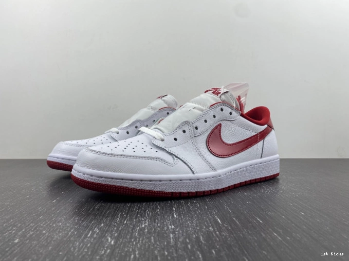 Varsity 705329-101 Red 1 Jordan Low Retro White 0617